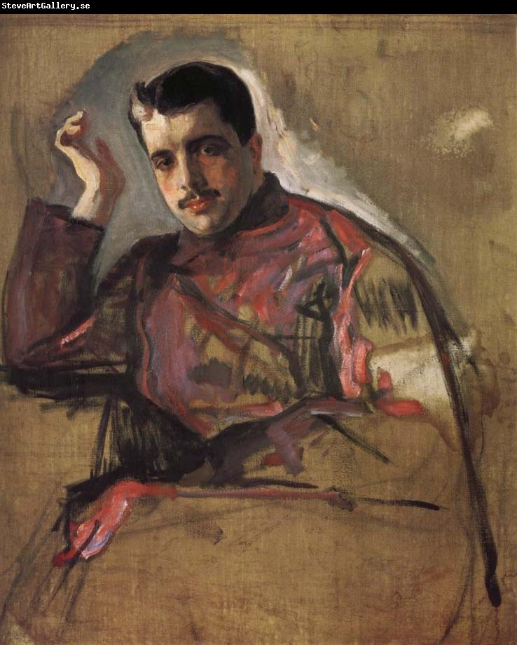 Valentin Serov Portrait of Sergei Diaghilev